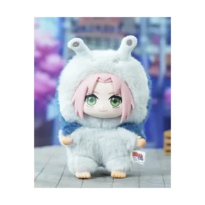 Peluche Coleccionables De Personajes De Naruto Eaki (Hymz-M1501) Disfrazados De Animales, 6 Modelos Aleatorios Random, 14 Cm De Alto - Imagen 4