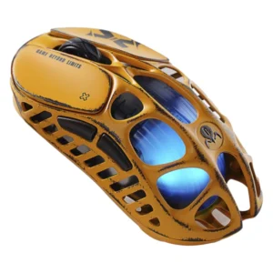 Mouse Inalambrico Gravastar Mercury X Pro (Gs X Pro_ylw) Amarillo Desgastado, 32000 Dpi, Edicion Especial, Bluetooth, Sondeo De 8000 Hz, Led-Rgb - Imagen 3