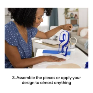 Maquina De Corte Inteligente Cricut Maker 4 Bi-Volt Seashel (2011084) Funciona Con Mas De 300 Materiales, Escribe, Dibuja, Estampar, Grabar, Bluetooth - Imagen 5