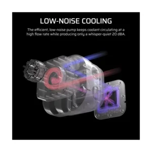 Enfriamiento Liquido Corsair Nautilus 360 Rs Argb (Cw-9060093-Ww) Negro, 1700/1851-Am4/Am5, Negro, X3 Fan, Bajo Ruido, Led-Argb - Imagen 6