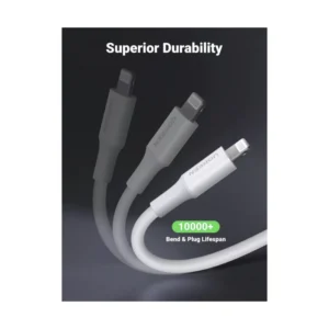 Cable De Carga & Datos Usb-C A Lightning Ugreen Us155 (20728) Certificado Mfi, 2,4 A, Max 20W, Compatible Con Iphone 14/14 Pro/Plus/Pro Max, 1 Metro - Imagen 7