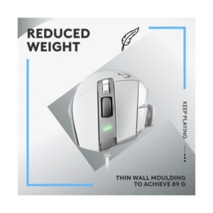 Mouse Logitech G502 X (910-006144) Gaming, Blanco, 25600 Dpi, 89G, Led-Rgb - Imagen 7