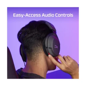 Auricular Hyperx Cloud Stinger 2 Core (683L9Aa) Negro, Ligeros Sobre La Oreja, Microfono Giratorio Para Silenciar, Dts, Audio Espacial X, Jack X2 - Imagen 7