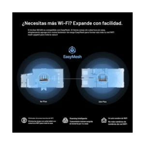 Router Inalambrico Tp-Link Be6500 (Archer Be400) Wi-Fi 7, 2.4Ghz/688Mbps, 5Ghz/5764Mbps, Antena X6, X1 Lan + X1 Wan 2.5 Gbps, X3 Lan 1 Gbps + X1 Usb - Imagen 9