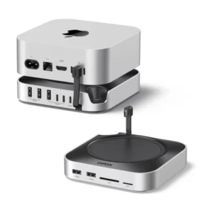 Base De Expansion Usb-C A 11 En 1 Para Mac Mini M4/M4 Pro Ugreen Cm841 (65487) X2 Usb-C, X5 Usb-A, X1 Sd Card Slot, X1 Tf Card Slot, X1 M.2 Slot