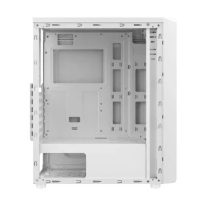 Case Fpmax (Cortex-W) Sin Fuente, Blanco, Atx, 1 Panel Acrilico, X4 Fan, Led Rainbow - Imagen 5
