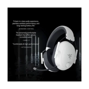 Auricular Inalambrico Razer Blackshark V2 Hyperspeed (Rz04-04960200-R3U1) Gaming, Blanco, 9.88 Oz Ligeros, Thx Spatial Audio, Micro Flexible, Bluetoot - Imagen 4