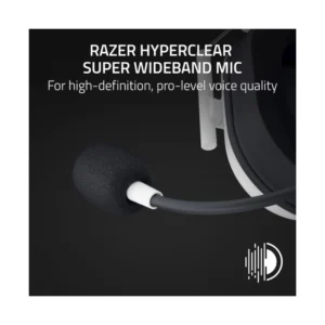 Auricular Inalambrico Razer Blackshark V2 Hyperspeed (Rz04-04960200-R3U1) Gaming, Blanco, 9.88 Oz Ligeros, Thx Spatial Audio, Micro Flexible, Bluetoot - Imagen 5