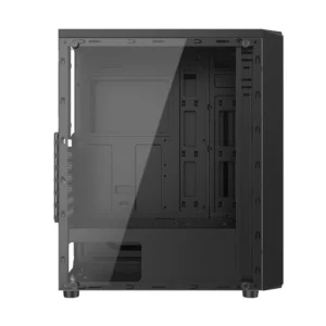 Case Fpmax (Cortex) Sin Fuente, Negro, Atx, 1 Panel Vidrio, X3 Fan, Led Rainbow - Imagen 5