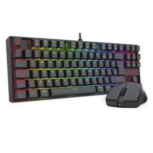 Combo Redragon Gaming Essentials (S145-Sp) Gaming, Teclado+Mouse, Kumara K552 Rgb + K1Ng M724, Mecanico, Switch Azul, Led-Rgb - Imagen 3
