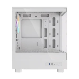 Case Fpmax (Diamond R2M-W) Sin Fuente, Blanco, Micro-Atx, 2 Panel Vidrio, X1 Fan, Led-Argb - Imagen 4