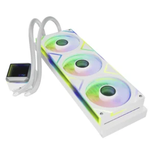 Enfriamiento Liquido Xpg Levante Ii 360 (Levanteii360-Whcww) Blanco, Aplicable A Socket, 1155/1851-Am4/Am5, Diseño De Espejo Infinito, Led-Argb - Imagen 4