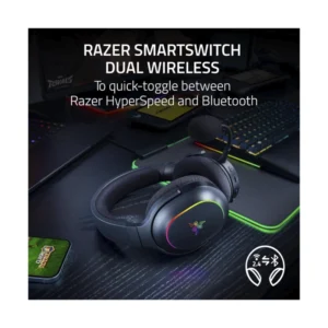 Auricular Inalambrico Razer Barracuda X Chroma (Rz04-05220100-R3U1) Negro, Ligeros, Controladores De 40Mm, Microfono Cardioide, 70 Horas, Bluetooth - Imagen 4