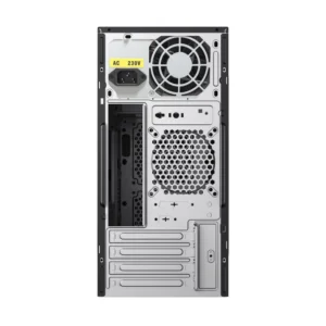 Case Halion Office (6526) Con Fuente De 600W, Negro, Micro-Atx, X1 Fan - Imagen 5