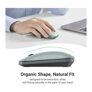 Mouse Inalambrico Ugreen Mu001 (90374) Verde, Ultra Delgado, 4000 Dpi - Imagen 5