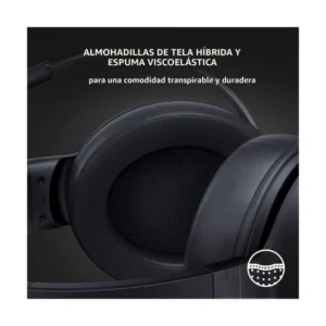 Auricular Razer Kraken V3 X (Rz04-03750300-R3U1) Gaming, Negro, Construccion Ligera, Microfono Cardioide Hyperclear, Sonido 7.1, Triforce 1.575, Rgb - Imagen 5