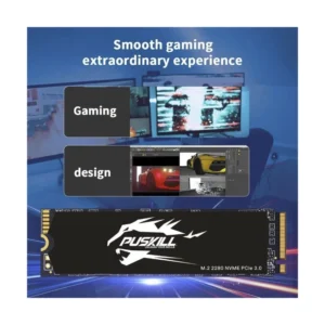 Ssd Solido M.2 Puskill 256Gb (Psk-M2Ssdp34-256G) 80Mm, Nvme Pcie, 2500Mb/S, 1100Mb/S, Gen3 X 4 - Imagen 3