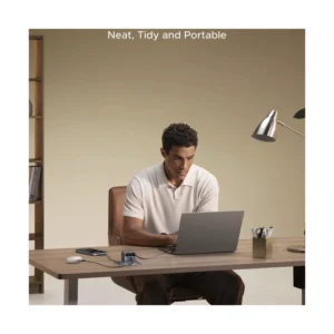 Cargador De Pared Ugreen Nexode Pro X614 (65821) X1 Usb-C, X1 Usb-A, 45W Carga Rapida, Gan, Con Cable Retractil - Imagen 5