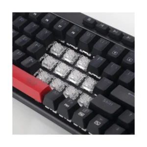 Kit Switches Redragon Panda Crystal (A113 Hp2) 38 Pcs, Interruptores Tactiles Lubricados Transparentes Para Teclado Diy, 3Pin 60Gf Rgb Mx, Extractor - Imagen 6