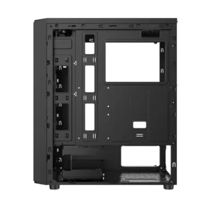 Case Fpmax (Cortex) Sin Fuente, Negro, Atx, 1 Panel Vidrio, X3 Fan, Led Rainbow - Imagen 6