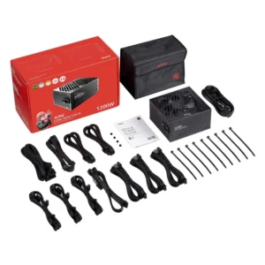 Fuente De Poder Xpg Core Reactor Ii (Corereactorii1200G-Bkcus) 1200W, Gold, Pcie Gen 5.1, Atx3.1, Modular - Imagen 6