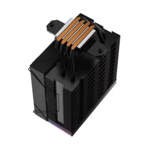 Disipador De Procesador Xpg Maestro Plus 42Sa (Maestroplus42Sa-Bkcww) 1156/1851-Am3/Am4/Am5, Negro, Pantalla Digital, 4 Tubos De Calor - Imagen 6