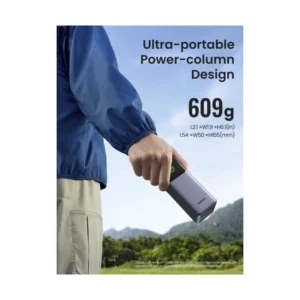 Power Bank Ugreen Pb722 (35525B) Negro, Pantalla Tft Inteligente, Carga Rapida De 200W, Pd 3.1, 25000Mah - Imagen 6