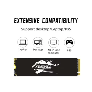 Ssd Solido M.2 Puskill 256Gb (Psk-M2Ssdp34-256G) 80Mm, Nvme Pcie, 2500Mb/S, 1100Mb/S, Gen3 X 4 - Imagen 6