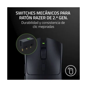 Mouse Inalambrico Razer Viper V3 Hyperspeed (Rz01-04910100-R3M1) Para Esports, 30000 Dpi, Sensor Optico Focus Pro, Sondeo De 4000 Hz, Hasta 280 Horas - Imagen 8