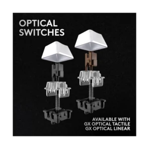 Teclado Inalambrico Logitech G Pro X 60 Lightspeed 60% (920-011921) Gaming, Blanco, Mecanico, Switch Gx Tactiles Opticos, Bluetooth, Led-Rgb - Imagen 8