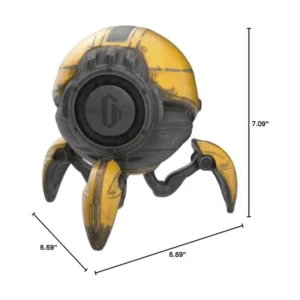 Parlante Portatil Gravastar Mars Pro (G1 Pro_ylw_v2) Robotico, 20W, Amarillo, Sonido Estereo, Graves Profundos, Bluetooth, 15H De Reproduccion, Rgb - Imagen 10