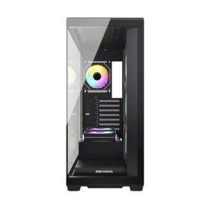 Case Esgaming (Gilgamesh) Sin Fuente, Negro, Atx, X6 Fan, 2 Panel Vidrio, Led-Argb - Imagen 3