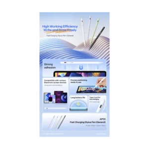 Lapiz Optico Universal Remax (Ap03) Para Realizar Tareas, Notas, Pintar Y Escribir, 125 Mah, Recargable - Imagen 3