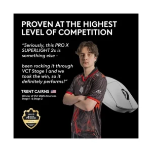 Mouse Inalambrico Logitech G Pro X Superlight 2C (910-007537) Gaming, Blanco, Hasta 8 Khz De Frecuencia, 44000 Dpi, 51G - Imagen 4