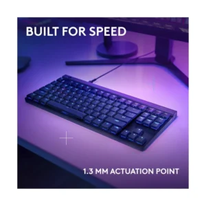 Teclado Logitech G515 Tkl 80% (920-012868) Gaming, Negro, Mecanico, Switch Tactile Marron, Teclas Pbt De Doble Disparo, Led-Rgb - Imagen 4