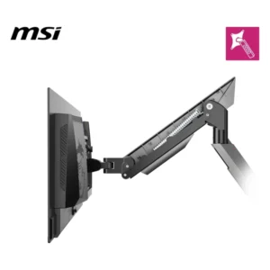 Brazo Soporte Para Monitor Msi (Mpg Mt161R) Negro, Rack Base, Para 17" A 45", De 2Kg Hasta 16Kg, Montaje Ajustable, Abrazadera Y Pasacables - Imagen 4