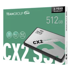 Ssd Solido 2.5 Teamgroup Cx2 512Gb (T253X6512G0C101) 530Mb/S, 470Mb/S - Imagen 4