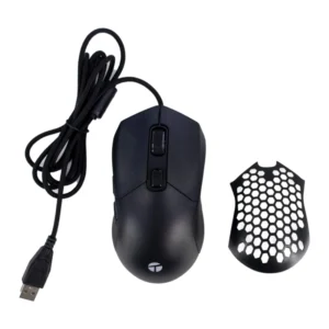 Mouse Teros (Te-1232G) Gaming, Negro, 7200 Dpi, 7 Botones, Led-Rgb - Imagen 4