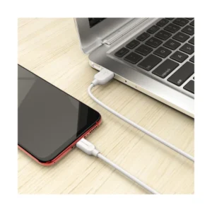 Cable De Carga & Datos Usb-A A Micro Usb Borofone (Bx14) Blanco, 2.4A, 2 Metros - Imagen 4