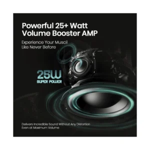 Parlante Portatil Gravastar Supernova (G5_blk) Robotico, 25W, Negro, Emparejamiento Tws, Lampara De Mesa Led, Bluetooth, 9H De Reproduccion - Imagen 4