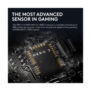 Mouse Inalambrico Logitech G Pro X Superlight 2C (910-007530) Gaming, Negro, Hasta 8 Khz De Frecuencia, 44000 Dpi, 51G - Imagen 5