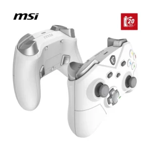Mando Inalambrico Msi (Force Gc300 W White) Blanco, Doble Vibracionn, Bluetooth, Para Pc/Android - Imagen 5