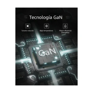 Cargador De Pared 2 Usb-C + Usb Gravastar Alpha 65 (A65-Gry) Gris, Robot Gan, 65W, Carga Rapida, Compacto Plegable - Imagen 5