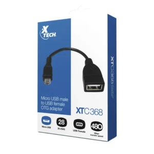 Adaptador Micro Usb V8 A Usb 3.0 Xtech (Xtc-368) Otg, Para Smartphone, Tablet - Imagen 5