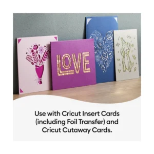 Tapete De Corte Para Tarjetas De 2X2 Cricut (2009488) Reutilizable, Antideslizante, Crea Cuatro Tarjetas Simultaneamente, Para Maquina De 33 X 41 Cm - Imagen 5