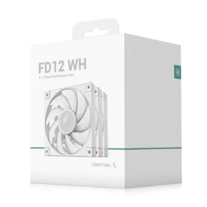 Cooler Para Case Deep Cool Fd12 Wh 3 In 1 (R-Fd12-Whnpn3-G) Pack X3, Blanco, 120Mm - Imagen 6