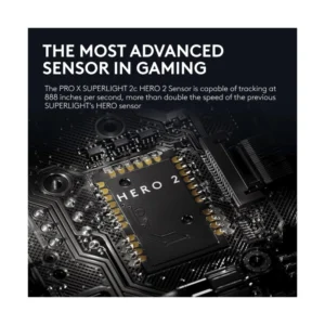 Mouse Inalambrico Logitech G Pro X Superlight 2C (910-007537) Gaming, Blanco, Hasta 8 Khz De Frecuencia, 44000 Dpi, 51G - Imagen 6