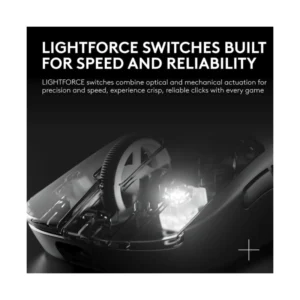 Mouse Inalambrico Logitech G Pro X Superlight 2C (910-007530) Gaming, Negro, Hasta 8 Khz De Frecuencia, 44000 Dpi, 51G - Imagen 6