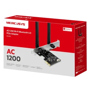 Tarjeta Pcie Inalambrico + Bluetooth 5.0 Mercusys Ac1200 (Ma30E) 2.4Ghz/300Mbps, 5Ghz/867Mbps, Antena X2, Mu-Mimo, Wpa3 - Imagen 7