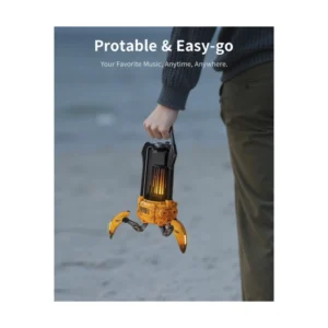 Parlante Portatil Gravastar Supernova (G5_ylw) Robotico, 25W, Amarillo, Emparejamiento Tws, Lampara De Mesa Led, Bluetooth, 9H De Reproduccion - Imagen 7